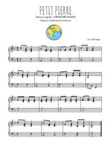 Téléchargez l'arrangement pour piano de la partition de Petit Pierre en PDF